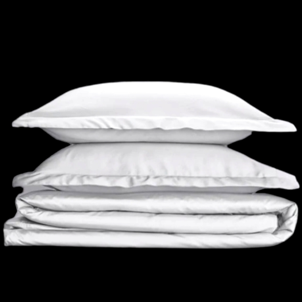 Four Twin Twin/XL 100% Huut Cotton White Duvet Cover NWT New College Size